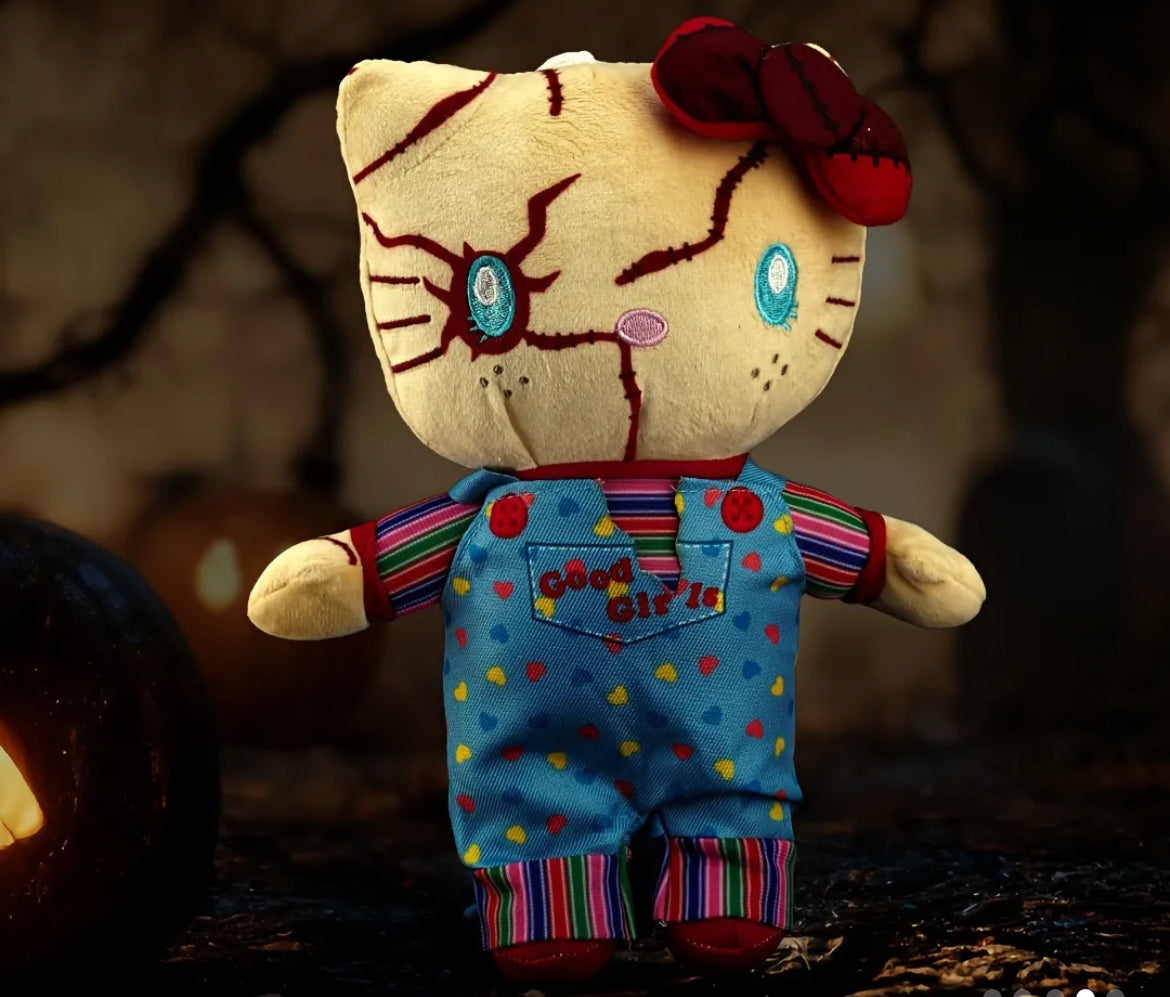 Hello kitty / chucky plushie