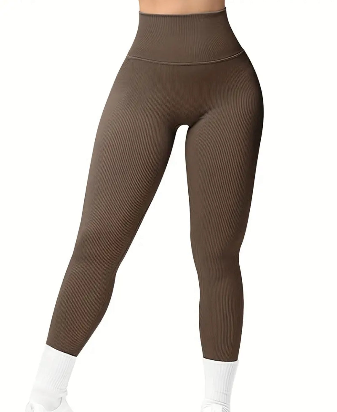 Coffee brown thick leggings