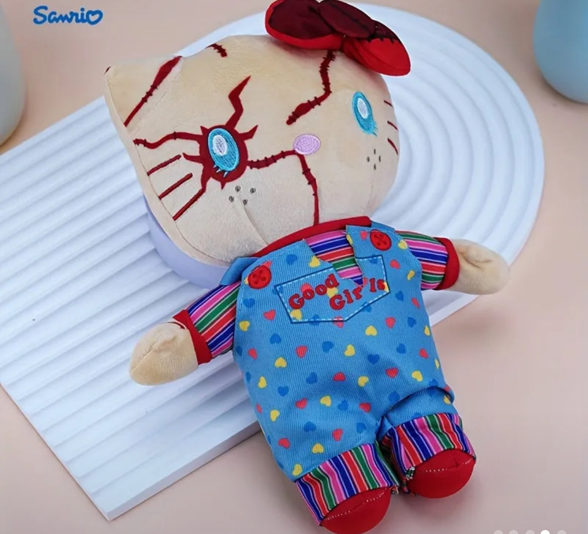 Hello kitty / chucky plushie