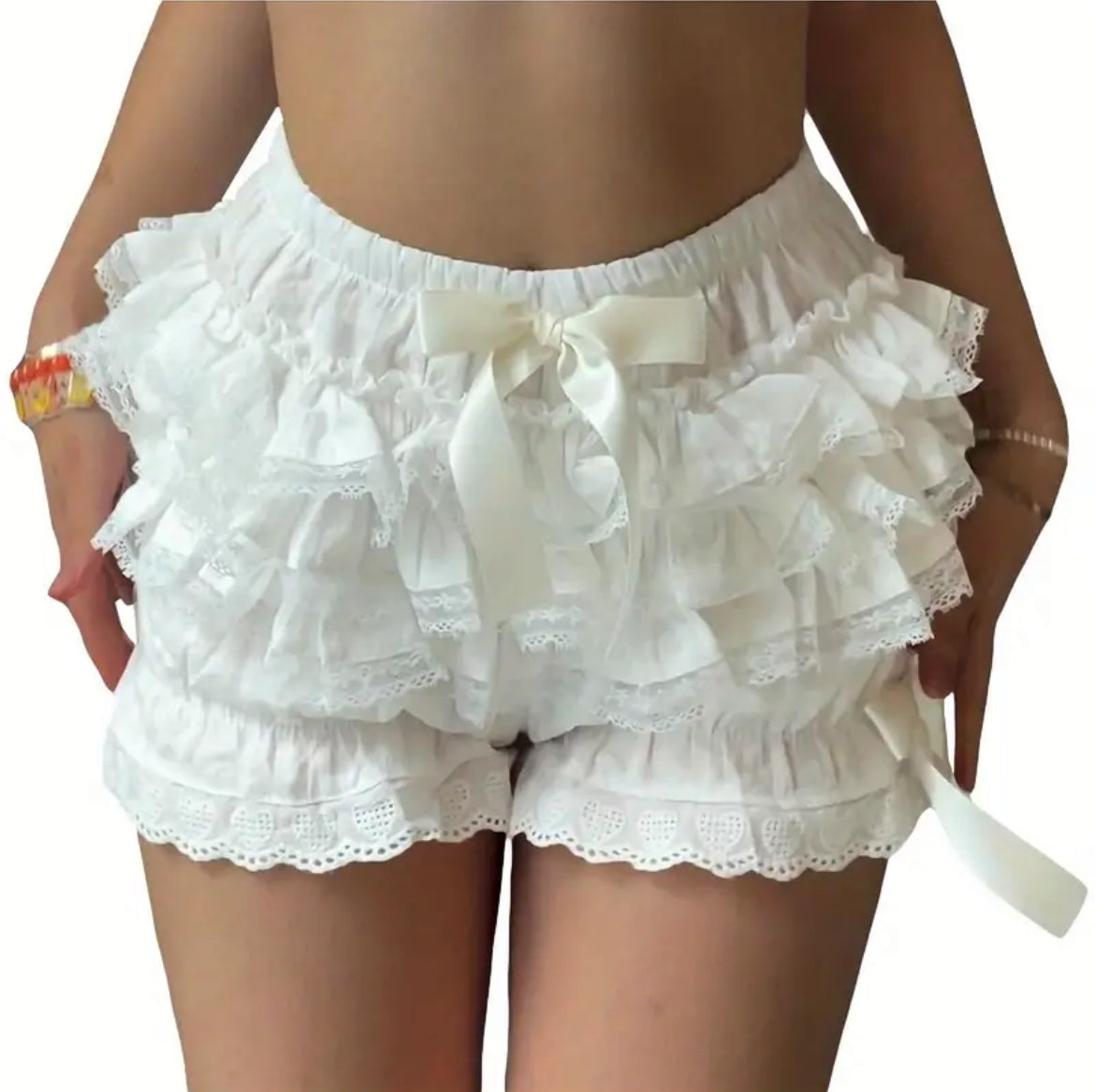 White bloomers